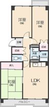 メゾン平中の間取り画像