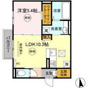 D-room浜町の間取り画像