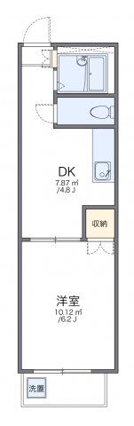 レオパレスKobayashiの間取り画像