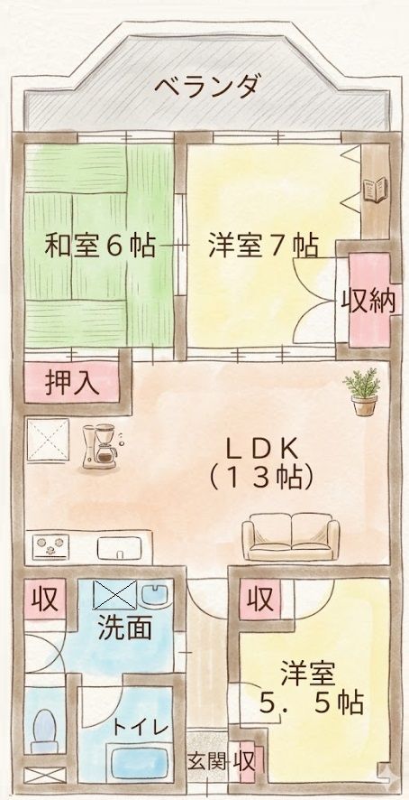 間取図