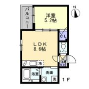 アシェント岡山医大前の間取り画像