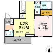 ホライゾンⅡの間取り画像