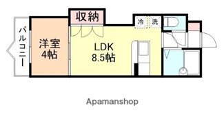 コスモ早稲田の間取り画像