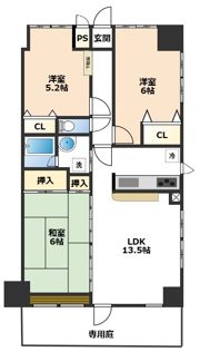 コスモ坂戸の間取り画像