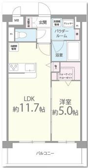 グランディールブライトIIの間取り画像