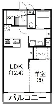 クオーレ ルミノーザの間取り画像