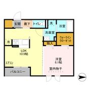 メルベーユの間取り画像