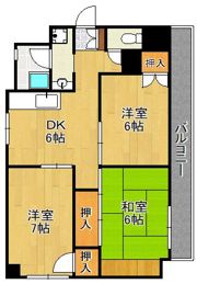 コーポヤナセの間取り画像