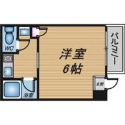 THECITY弁天町の間取り画像