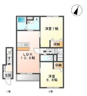 サニーコート新沼の間取り画像