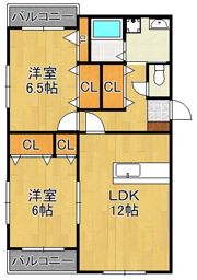プレステージ緑ヶ丘の間取り画像