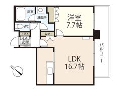 ザ・広島タワーの間取り画像