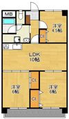 マンションはたなかの間取り画像