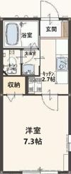 オリオンパークの間取り画像