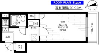 ステージファースト東麻布の間取り画像