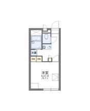 レオパレスフランボワーズⅡの間取り画像