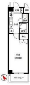 カーサ新栄の間取り画像