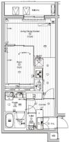 (仮称）PREMIUM CUBE東高円寺DEUXの間取り画像