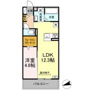 D-Hills佐藤Ⅲの間取り画像