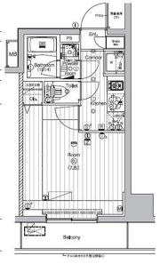 PREMIUM CUBE 代々木上原の間取り画像