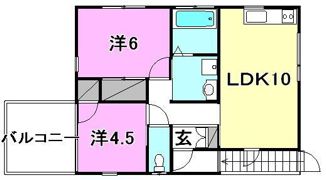森とテラス 南棟の間取り画像