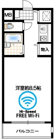 ラ・ティエラ箕面の間取り画像