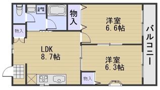 Precious-Kの間取り画像