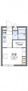 レオパレスフォート 向山の間取り画像