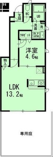 レジデンス桜山の間取り画像