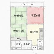 新栄プロパティー千林Ⅱの間取り画像