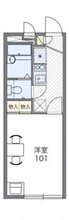 レオパレスエクセル歩坂町Ⅰの間取り画像