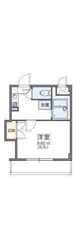 レオパレス楠の間取り画像