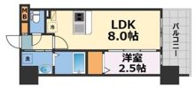 Luxe玉造南の間取り画像
