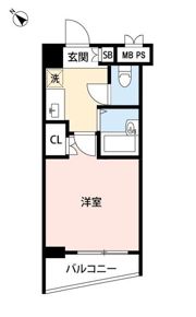 クレアシオン市ヶ谷西の間取り画像