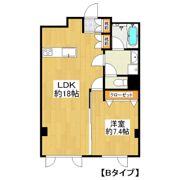 朝日レジデンス竹園の間取り画像