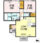リヤンAJⅢの間取り画像