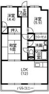 メゾンマロニエの間取り画像