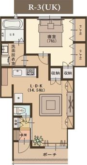 Usonia DCの間取り画像
