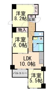 エクセレンス御影の間取り画像