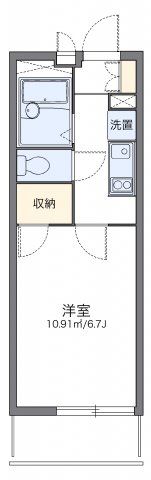 レオパレス光沙の間取り画像