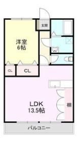 ドミールOZの間取り画像