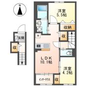 エルアンジェルの間取り画像