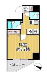 プレール・ドゥーク赤羽の間取り画像