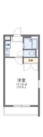 レオパレスドリームスペースの間取り画像