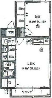 ミタカⅠの間取り画像