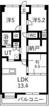 ダイアパレス江南の間取り画像