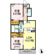 エスポアール・タカムラVの間取り画像