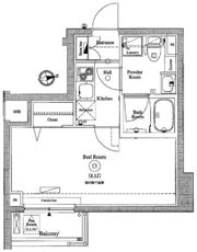 AXAS門前仲町レジデンスの間取り画像
