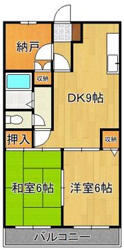 高友森下の間取り画像