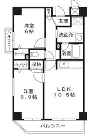 セレンディップ鷺洲の間取り画像